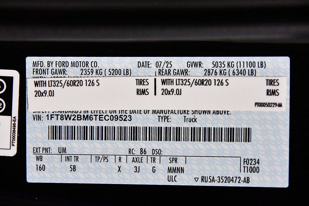 2026 Ford F-250SD Lariat 6-3/4' Box