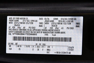 2026 Ford F-250SD XLT 6-3/4' Box