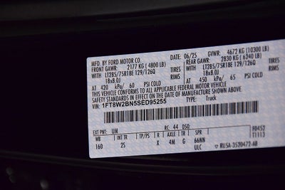 2025 Ford F-250SD XLT 6-3/4' Box