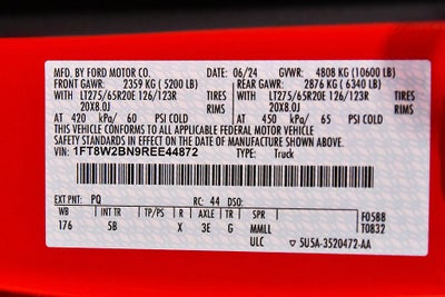 2024 Ford F-250SD Lariat 8' Box