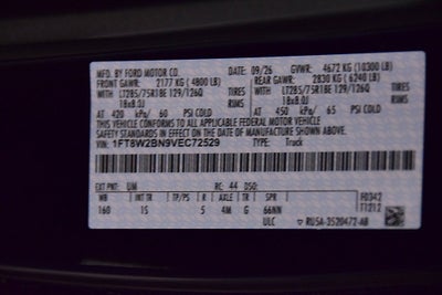 2027 Ford F-250SD XL STX Tremor Off-Road 6-3/4' Box
