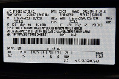 2024 Ford F-250SD XLT 6-3/4' Box
