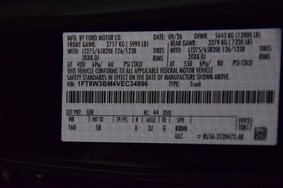 2027 Ford F-350SD Lariat 6-3/4' Box