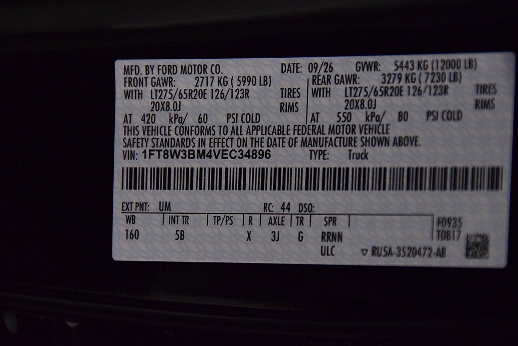 2027 Ford F-350SD Lariat 6-3/4' Box