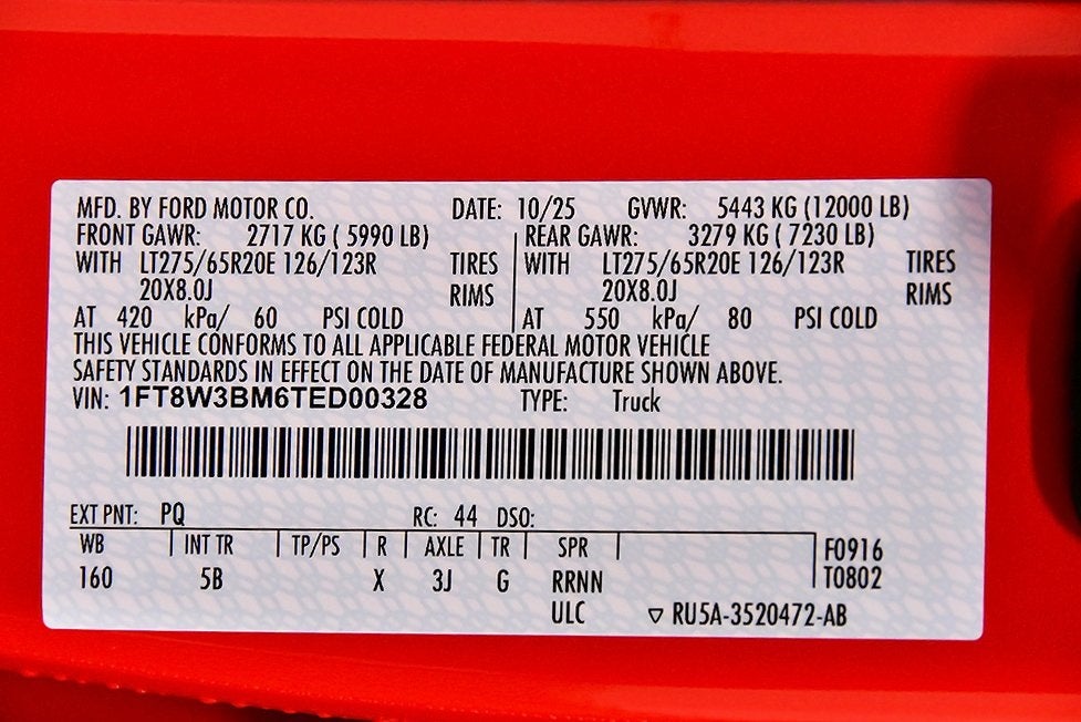 2026 Ford F-350SD Lariat 6-3/4' Box