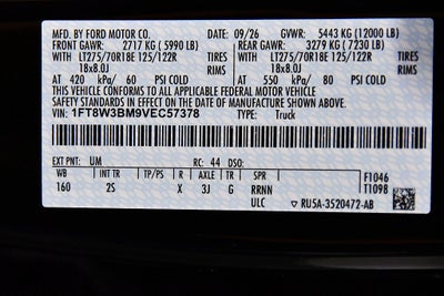 2027 Ford F-350SD XLT 6-3/4' Box