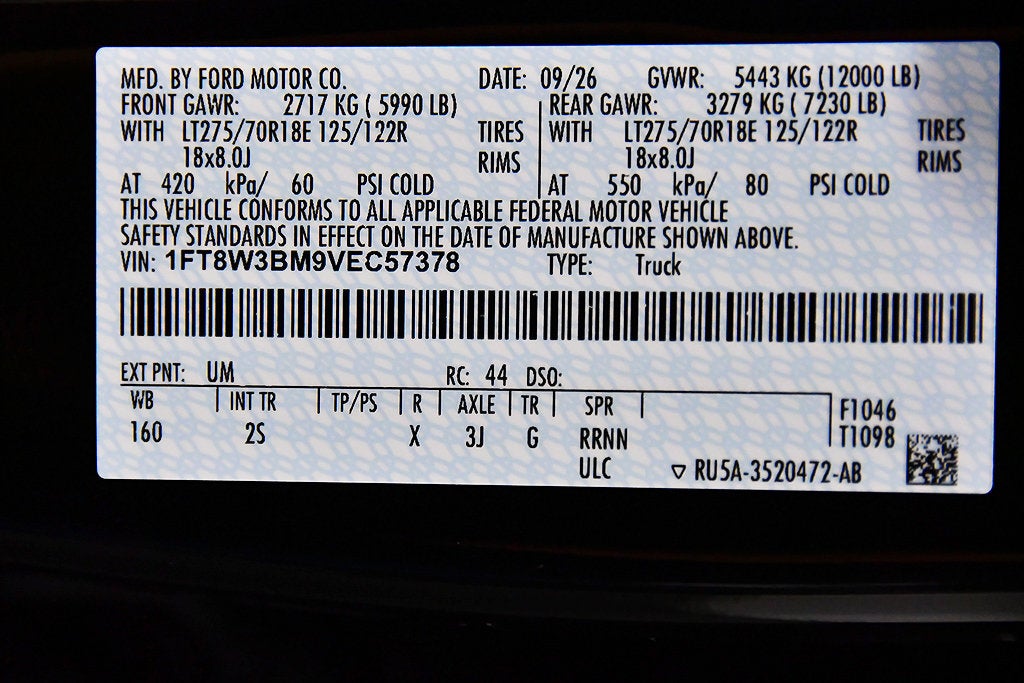 2027 Ford F-350SD XLT 6-3/4' Box