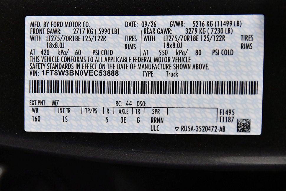 2027 Ford F-350SD XL 6-3/4' Box