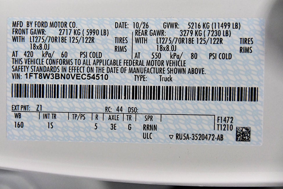 2027 Ford F-350SD XL 6-3/4' Box