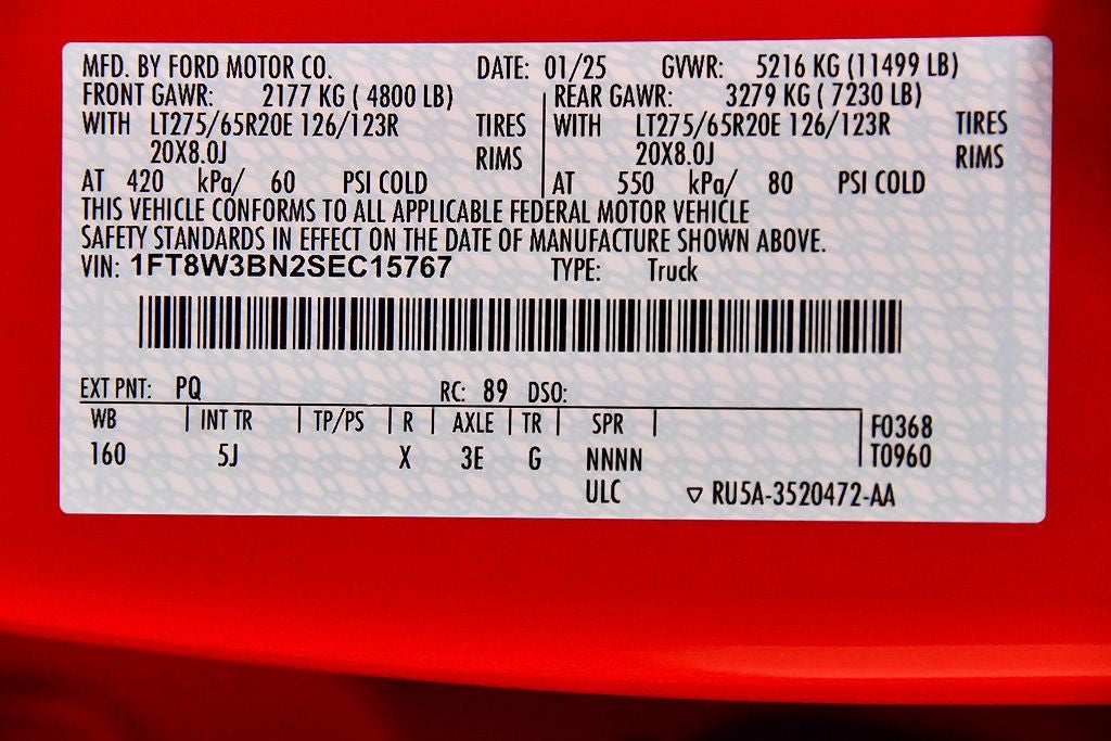 2025 Ford F-350SD Lariat 6-3/4' Box