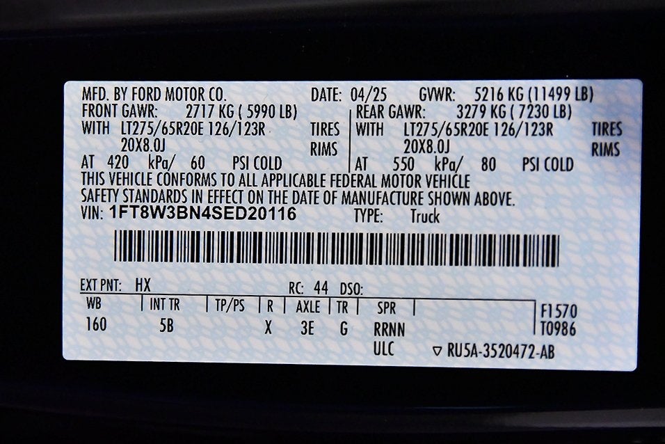 2025 Ford F-350SD Lariat 6-3/4' Box