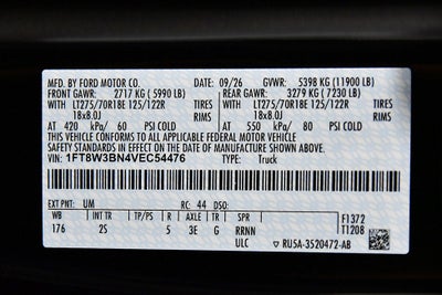 2027 Ford F-350SD XLT 8' Box