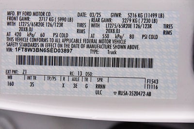 2025 Ford F-350SD XLT 6-3/4' Box