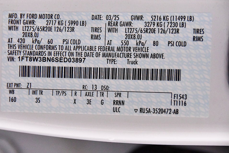 2025 Ford F-350SD XLT 6-3/4' Box