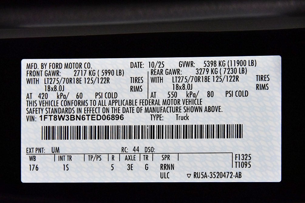 2026 Ford F-350SD XL STX 8' Box