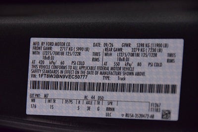 2027 Ford F-350SD XL 8' Box