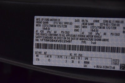 2027 Ford F-350SD XL 8' Box