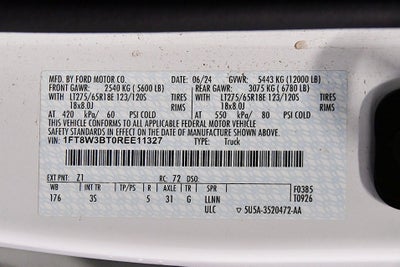 2024 Ford F-350SD XLT 8' Box