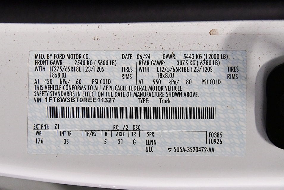 2024 Ford F-350SD XLT 8' Box