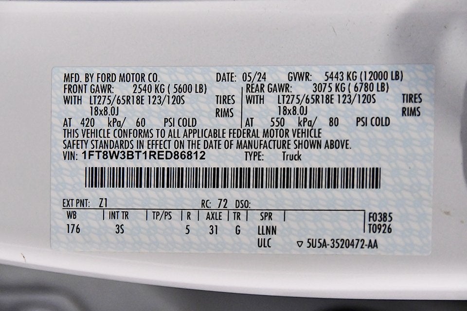 2024 Ford F-350SD XLT 8' Box