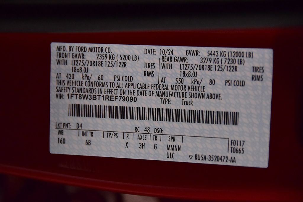 2024 Ford F-350SD Lariat 6-3/4' Box