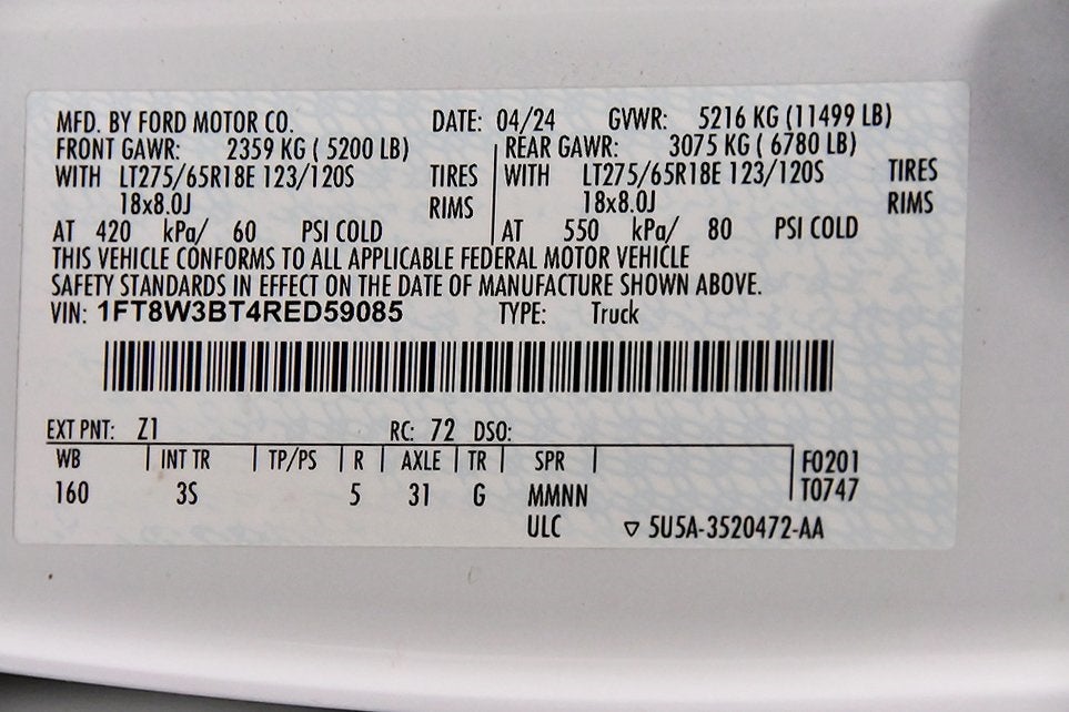 2024 Ford F-350SD XLT 6-3/4' Box