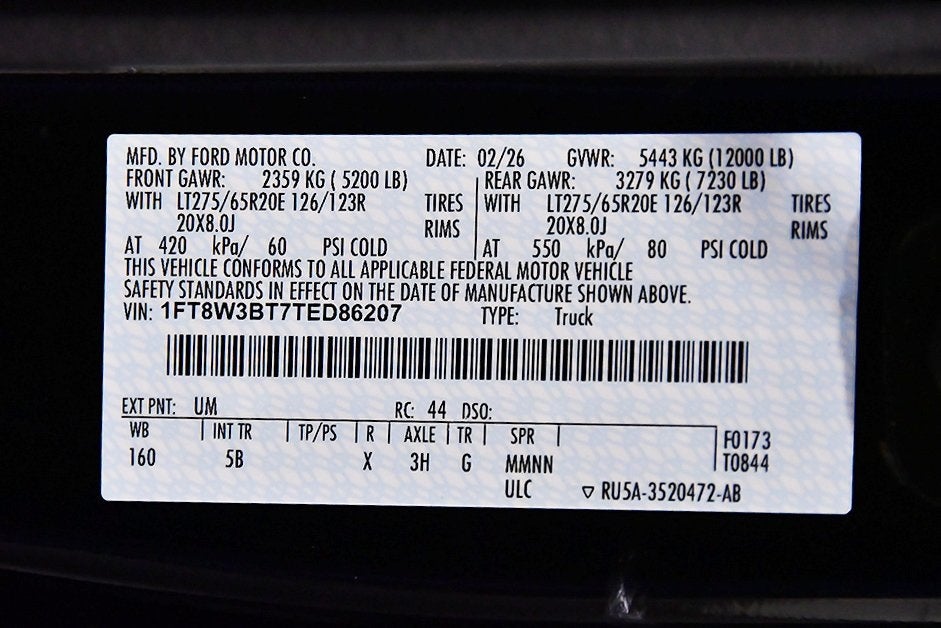 2026 Ford F-350SD Lariat 6-3/4' Box