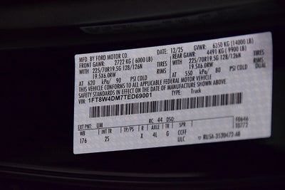 2026 Ford F-450SD XLT DRW 8' Box