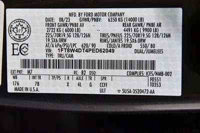 2023 Ford F-450SD Platinum DRW