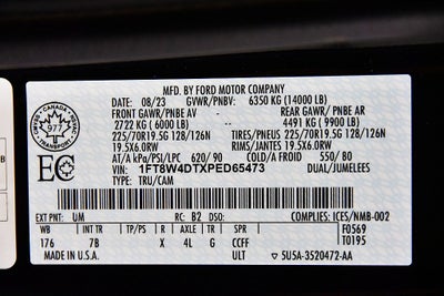 2023 Ford F-450SD Platinum DRW