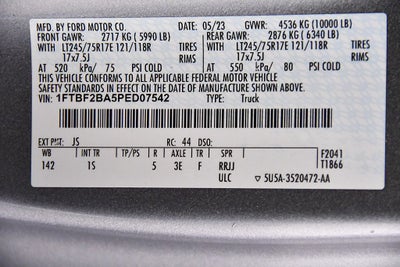 2023 Ford F-250SD XL 8' Box