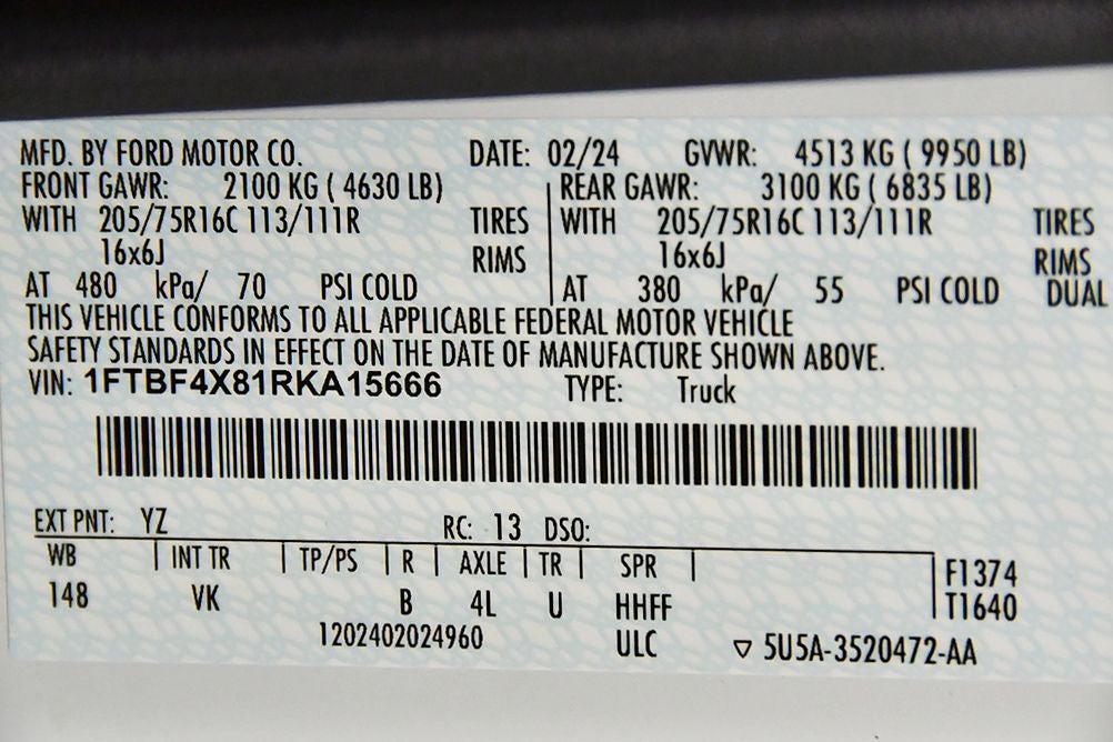 2024 Ford Transit-350 Base