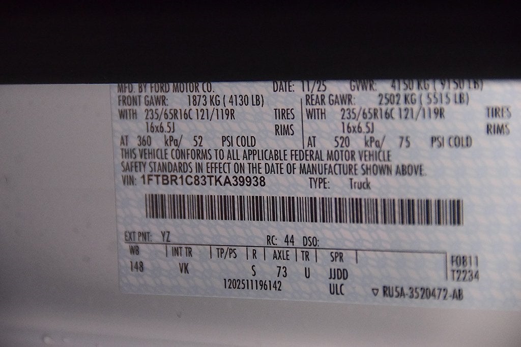 2026 Ford Transit-250 Base