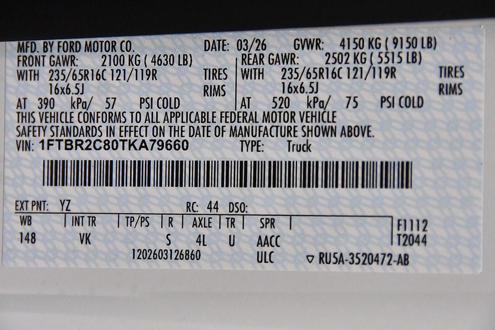 2026 Ford Transit-250 Base