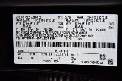 2026 Ford Ranger XLT