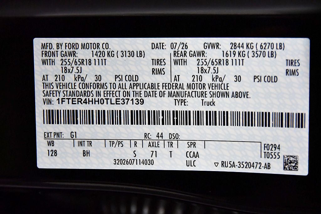 2026 Ford Ranger XLT