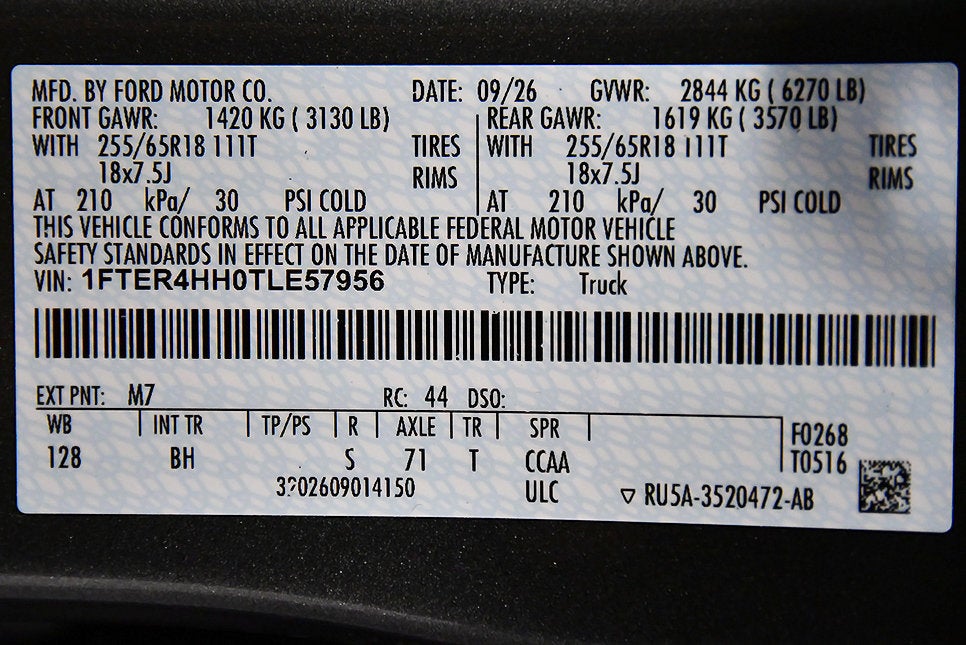 2026 Ford Ranger XLT Sport