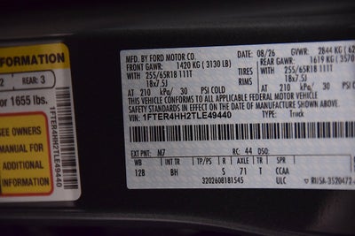 2026 Ford Ranger XLT Sport