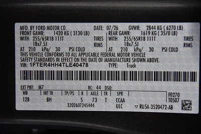 2026 Ford Ranger XLT Sport
