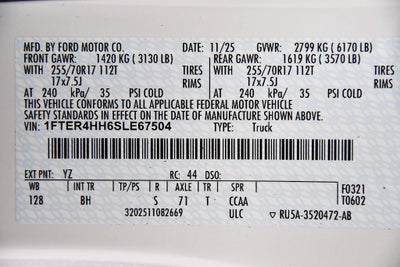 2025 Ford Ranger XLT Sport