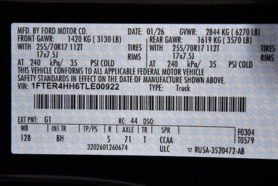 2026 Ford Ranger XLT Sport