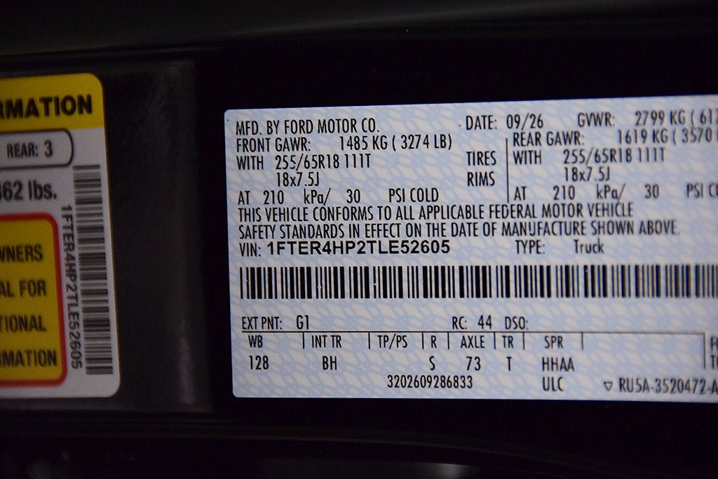 2026 Ford Ranger XLT Sport