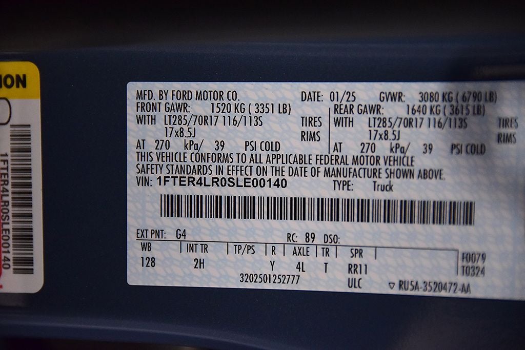 2025 Ford Ranger Raptor