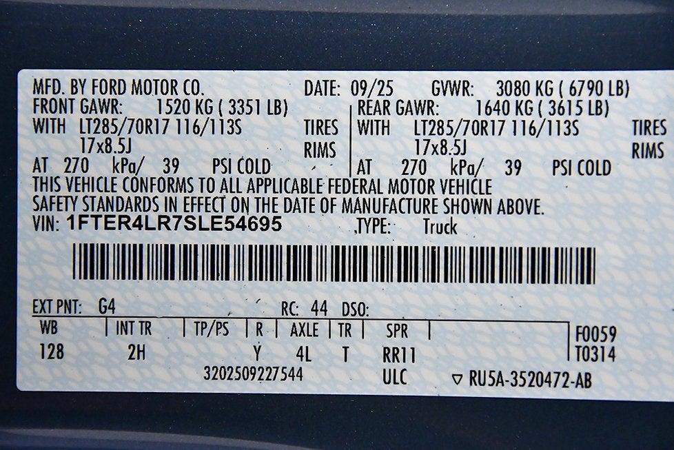 2025 Ford Ranger Raptor