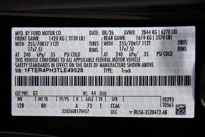 2026 Ford Ranger XL STX
