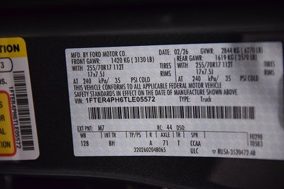 2026 Ford Ranger XL STX