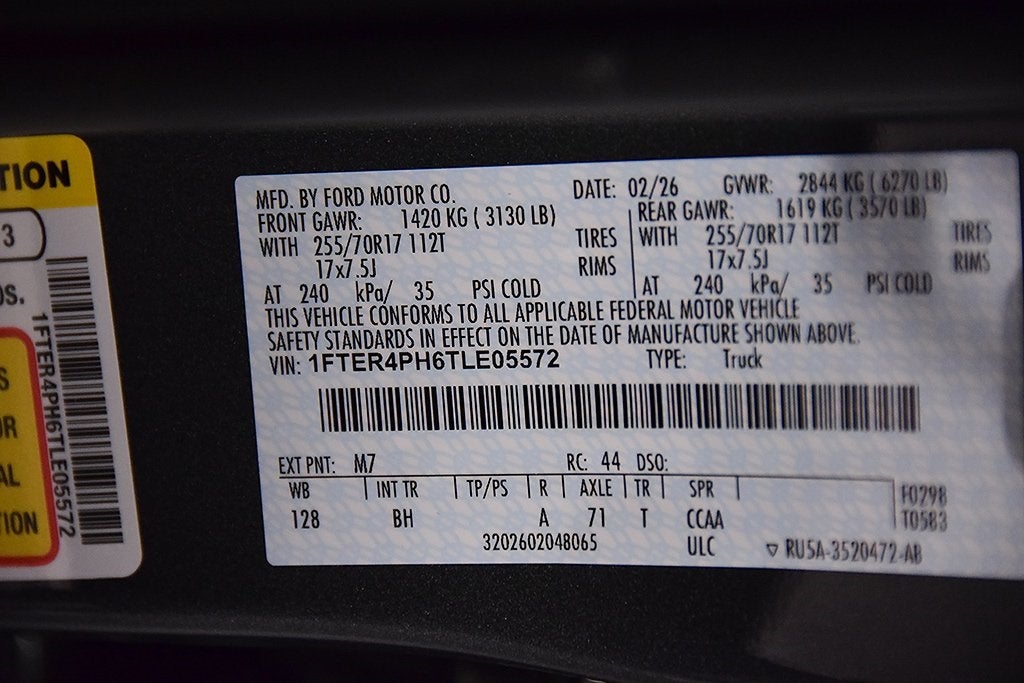 2026 Ford Ranger XL STX