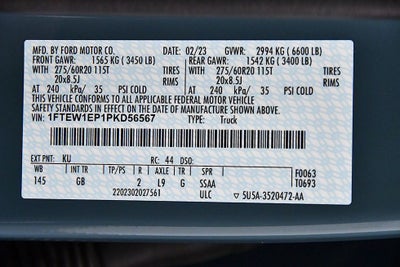 2023 Ford F-150 XL STX 5-1/2' Box
