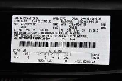 2023 Ford F-150 XLT Sport 5-1/2' Box