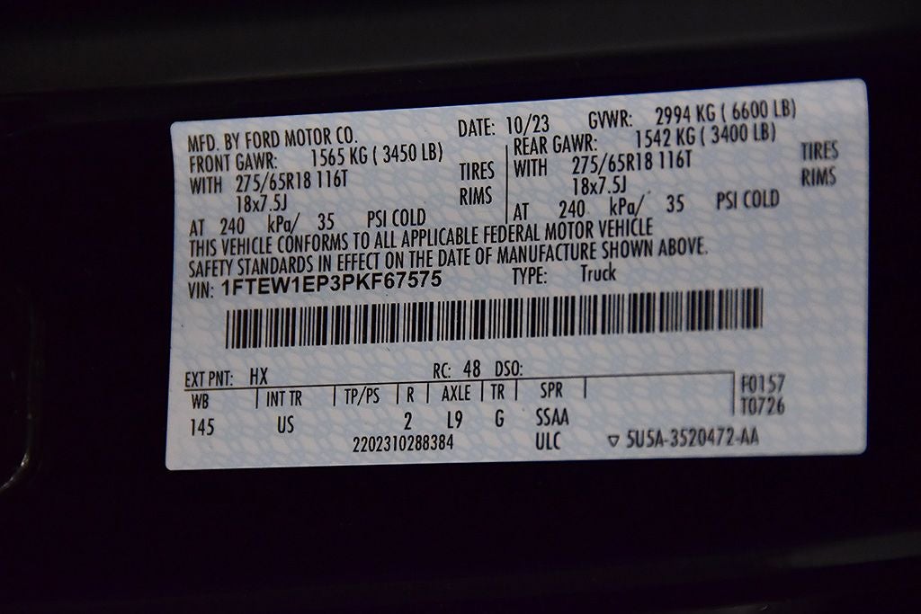 2023 Ford F-150 XLT 5-1/2' Box